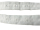 Snap fastener ribbon 50cm - white