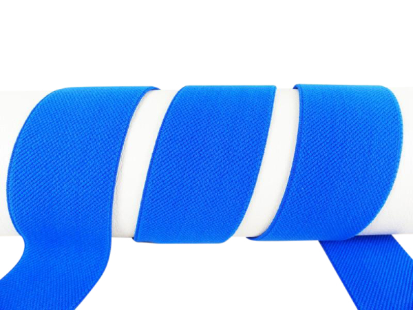 Elastic band "Soft" - TOP quality [50 mm] blue