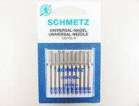 SCHMETZ - Großpackung -10 Universal-Nadeln Stärken 70-90 / Flachkolben