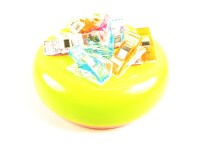 Magnetic pincushion model "happy" apple green