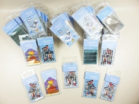 6 - 16 embroidery needles with and without tips, model...