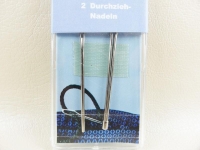 2 pull-through needles in the box