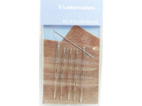5 x leather needles with length from 39 to 43 mm