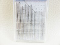 Pack of 10 darning needles short 43-57 mm
