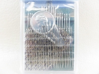 Pack of 39 sewing and darning needles + threader
