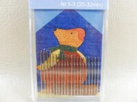 20 sewing needles in half length 25-32 mm