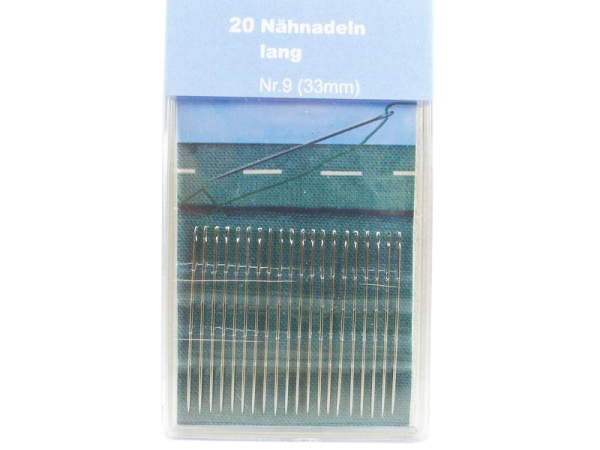 20 Nähnadeln in lang - 33 mm