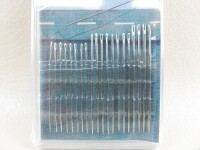 20 sewing needles in length 33-39 mm
