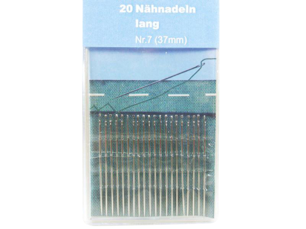 20 Nähnadeln in lang 37 mm