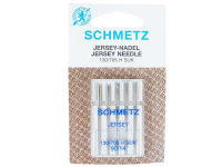 SCHMETZ - 5 jersey needles size 90/14 flat piston