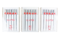 ORGAN - Overlock needles ELX 705 / flat piston size 75,80,90