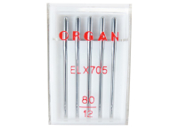 Organ-Overlocknadeln ELX 705 / Flachkolben Stärke