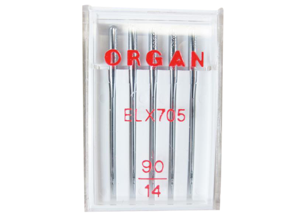 Organ-Overlocknadeln ELX 705 / Flachkolben Stärke