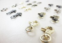 Scherenkarabinerhaken Modell "little" - rund