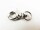 Scherenkarabinerhaken Modell "little" - rund silber