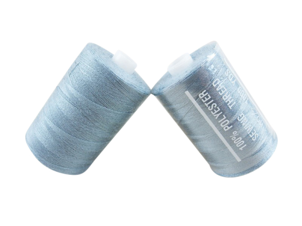 Nähgarn "Sera" 100 % Polyester / 1000 yd. / Stärke 120 grau