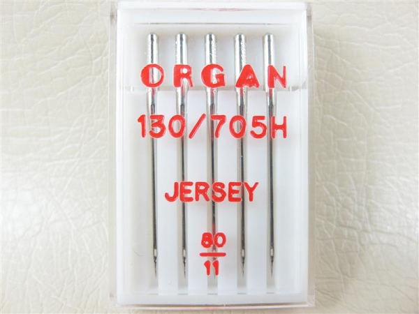 ORGAN - 5 Jersey Nadeln Stärke 80 - Flachkolben