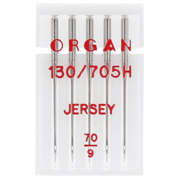 ORGAN - 5 jersey needles size 70/flat piston