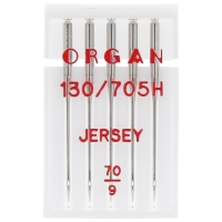 ORGAN - 5 Jersey Nadeln Stärke 70/Flachkolben