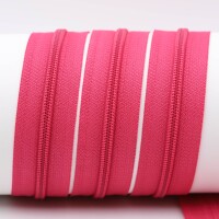 Endless zippers loose - per meter - spiral (5mm) pink