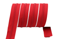 Endlos Reißverschlüsse lose - pro Meter - Spirale (5mm) dunkelrot