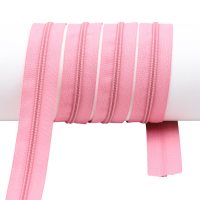 Endless zippers loose - per meter - spiral (5mm) old pink