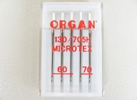 ORGAN - 5 Microtex Nadeln Stärke 60-70/Flachkolben