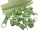Zipper 5 mm spiral mint-green