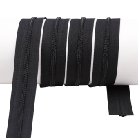 Endless zippers loose - per meter - spiral (3mm) black