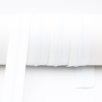 Endless zippers loose - per meter - spiral (3mm) white