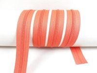 Endless zippers loose - per meter - spiral (3mm) orange