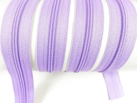 Endlos Reißverschlüsse lose - pro Meter - Spirale (3mm) hell-lila