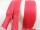 Seam-covered zippers - 60 cm - red