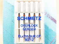 SCHMETZ - Overlock needles ELx705 SUK CF / thickness...