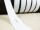 BUTTONHOLE BAND Perforated tape - 3 meters long / 20 mm white - top quality