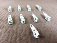 Zipper 3 mm Spirale Modell-kurz silber