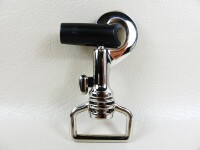 Karabinerhaken Modell "Italy" 25 mm / TOP-Qualität - silber