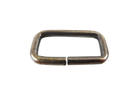 Loop / loops - model "Italy" 30 mm - old brass