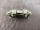 Metal buckle / metal clasp 15 mm / curved model / old brass