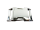 Metal buckle / metal clasp 25 mm / curved model / silver
