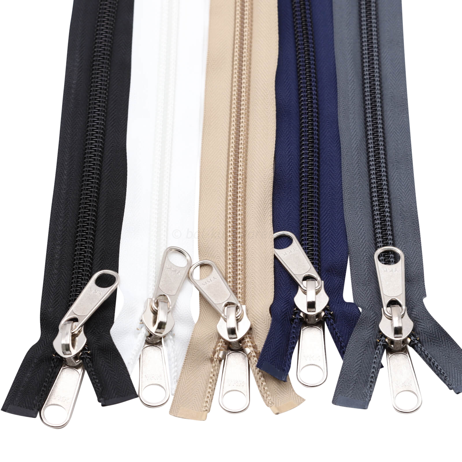 Reißverschluss YKK für Persenning Zelte 150 cm Breit 4 cm Spiralb.10 mm L580150 