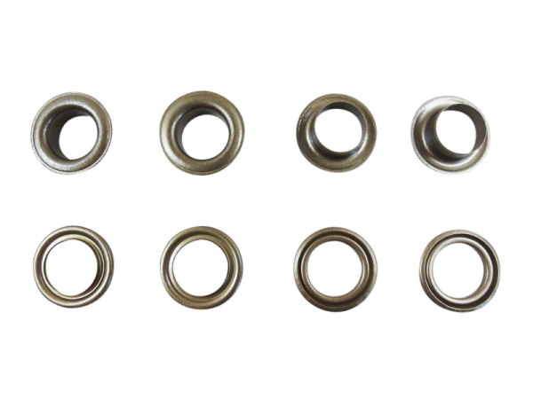 Eyelets with washers model "Big" set of 100 11 mm / without tools old brass