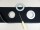 Plastic eyelets for thin & thick fabrics 35.5 x 55 mm - metallic finish