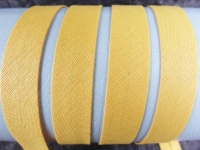 Bias binding / binding made of cotton - width 18 mm rapeseed yellow