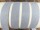 Bias tape / binding made of cotton - width 18 mm light gray