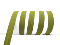 Bias tape / binding made of cotton - width 18 mm olive green