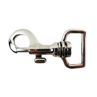 Karabinerhaken Modell "Italy" 20 mm / TOP-Qualität silber