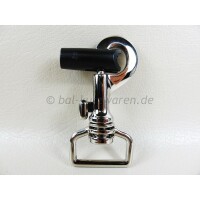 Karabinerhaken Modell "Italy" 20 mm / TOP-Qualität silber