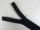 Seam-covered zippers 25 cm black