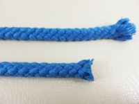 Round cord 100% cotton - 8 mm denim blue